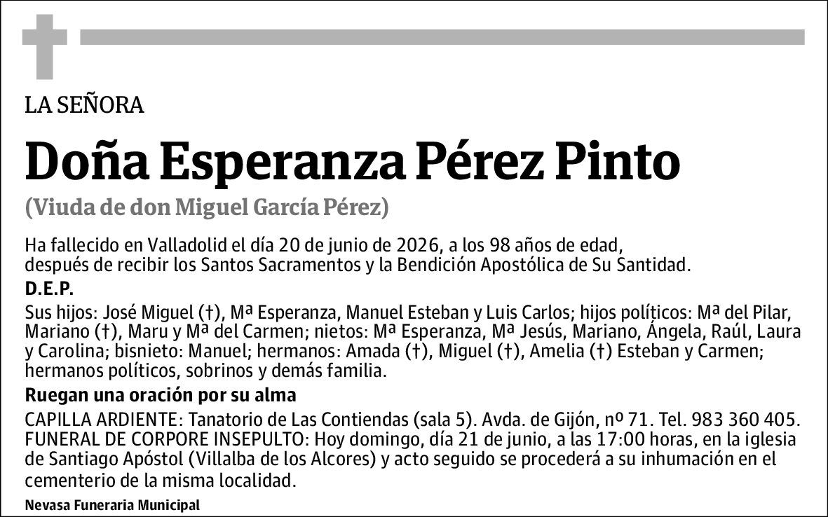 Esperanza Pérez Pinto