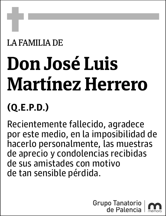 José Luis Agrd. Martínez Herrero
