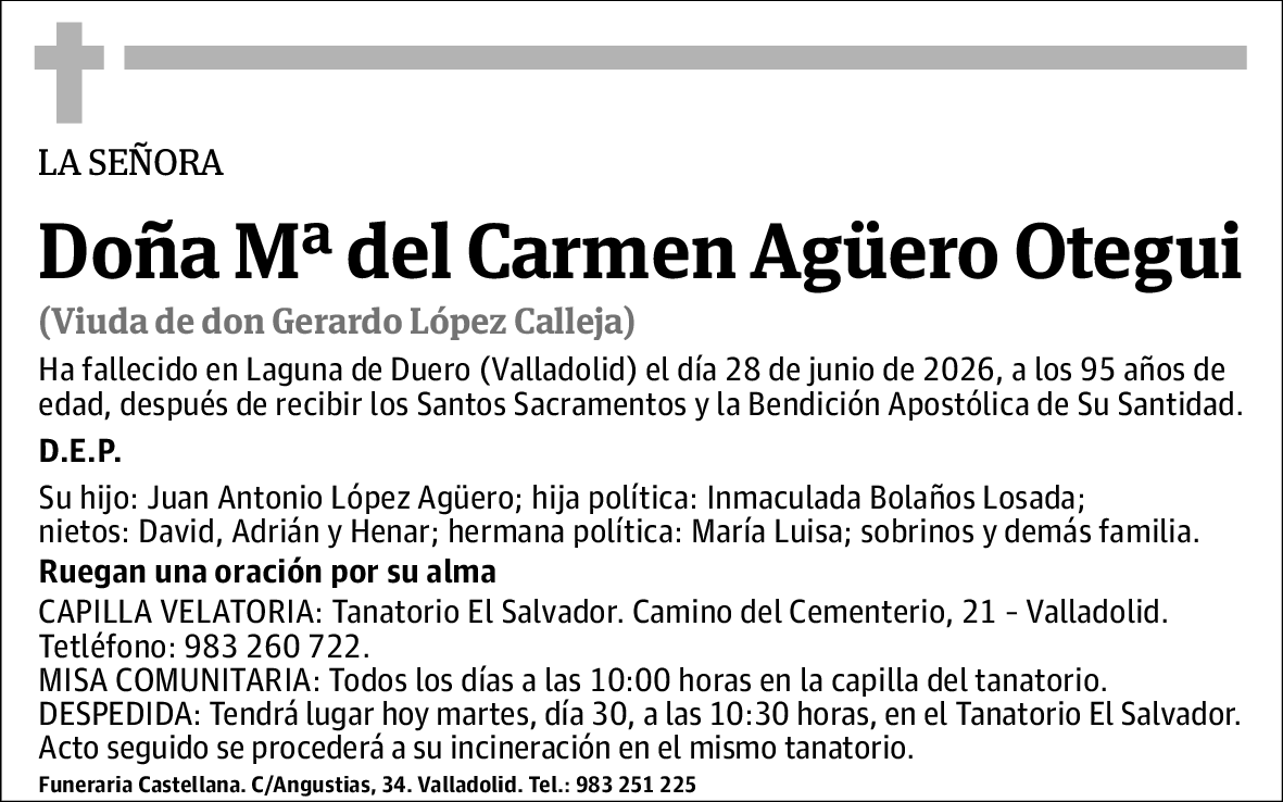 Mª del Carmen Agüero Otegui