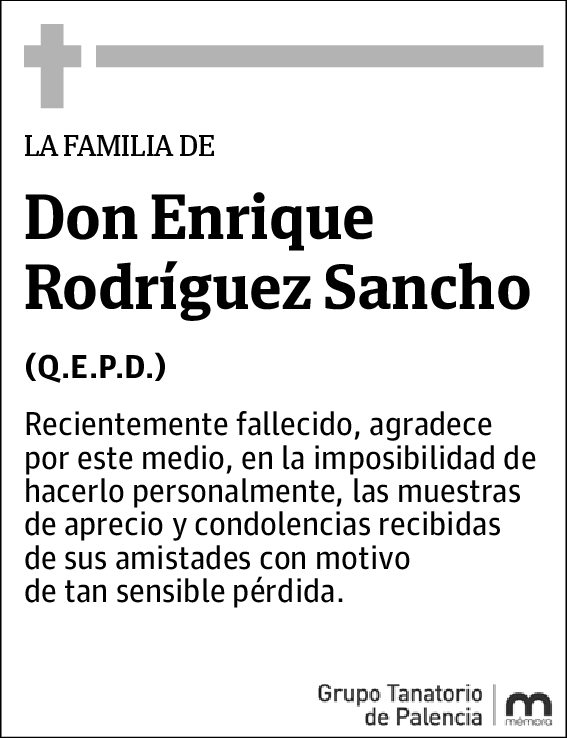 Enrique Rodríguez Sancho