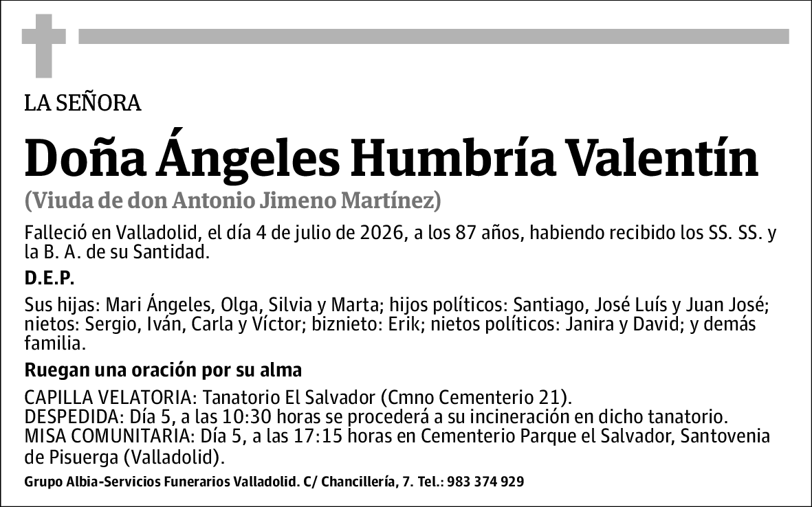 Ángeles Humbría Valentín