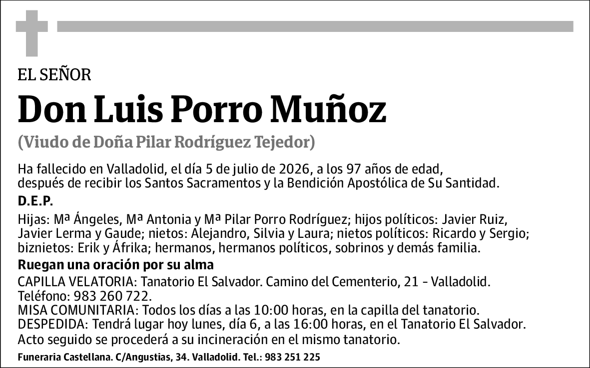 Luis Porro Muñoz
