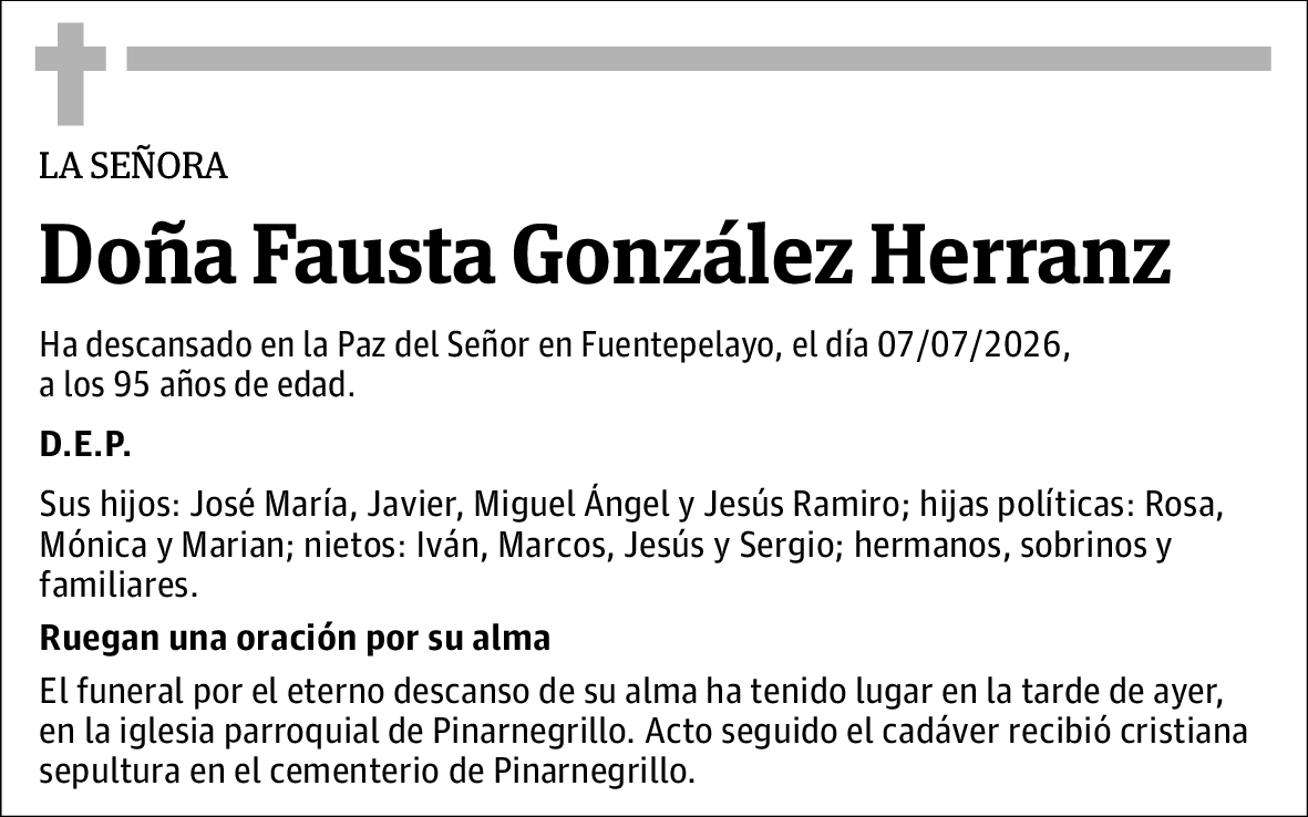 Fausta González Herranz