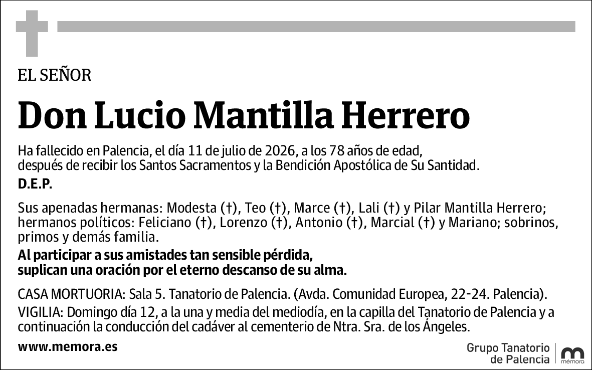 Lucio Mantilla Herrero