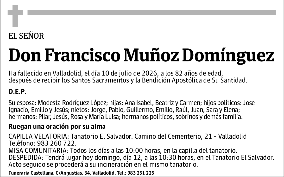 Francisco Muñoz Dominguez