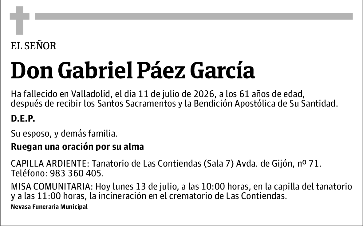 Gabriel Páez García