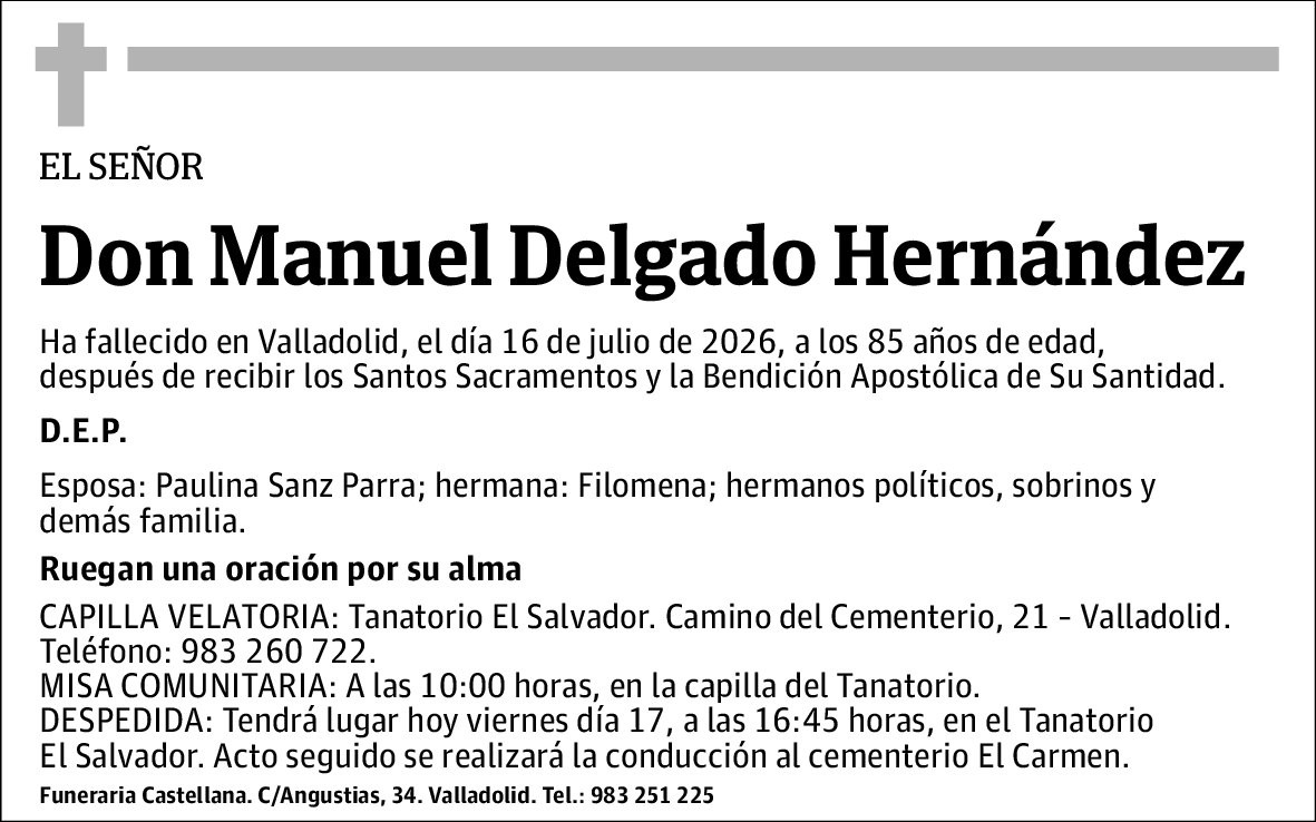 Manuel Delgado Hernández