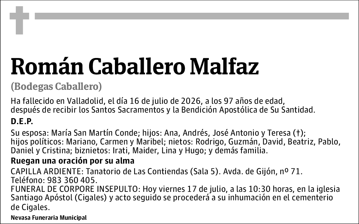 Román Caballero Malfaz