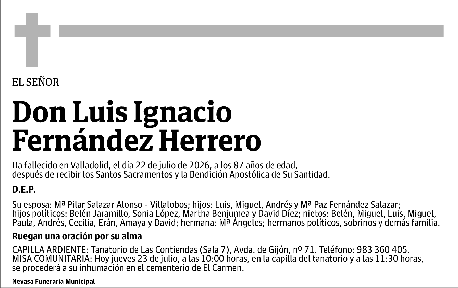 Luis Ignacio Fernández Herrero