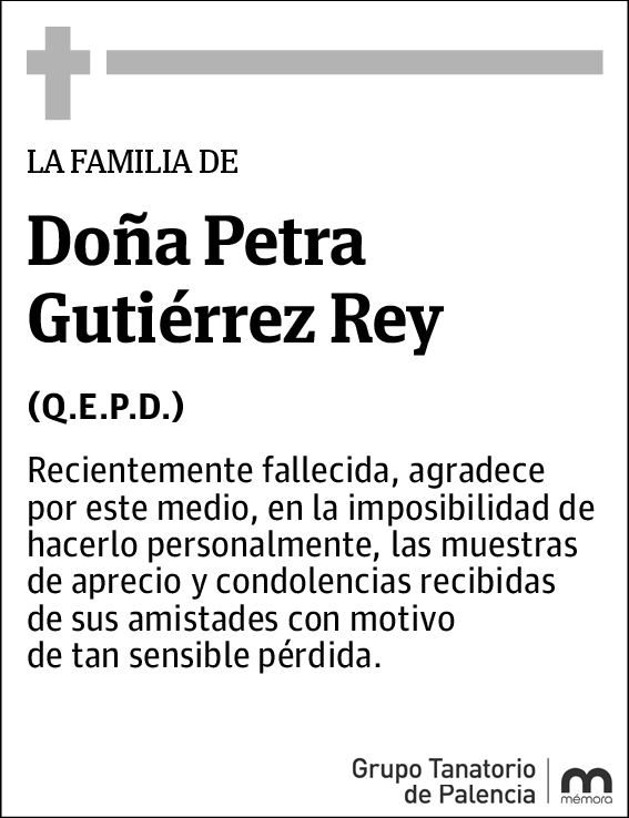 Petra Guitérrez Rey