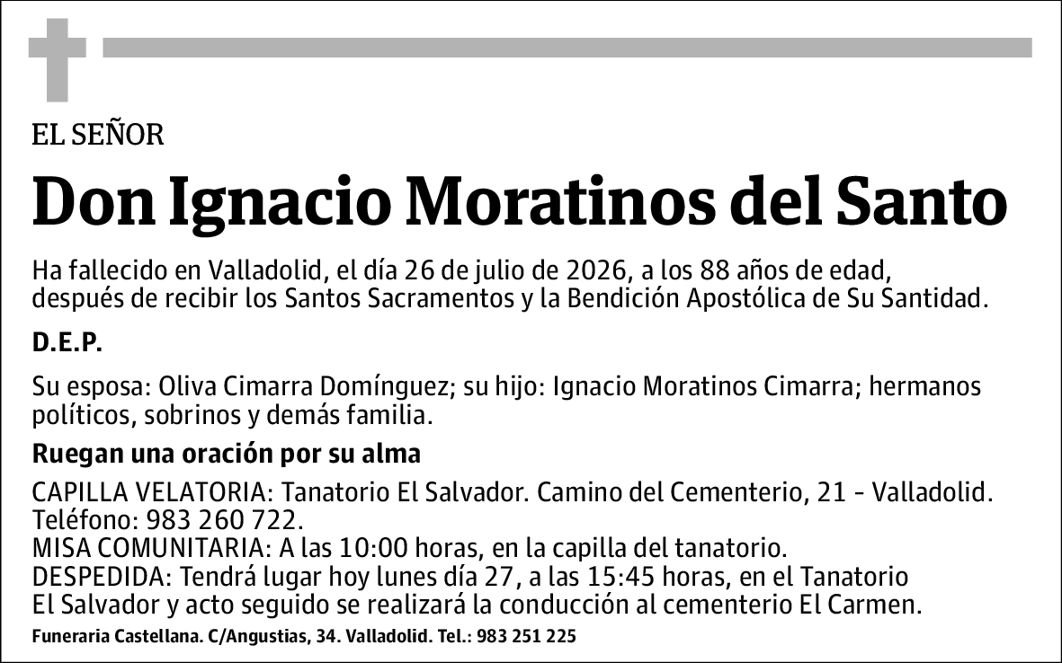 Ignacio Moratinos del Santo