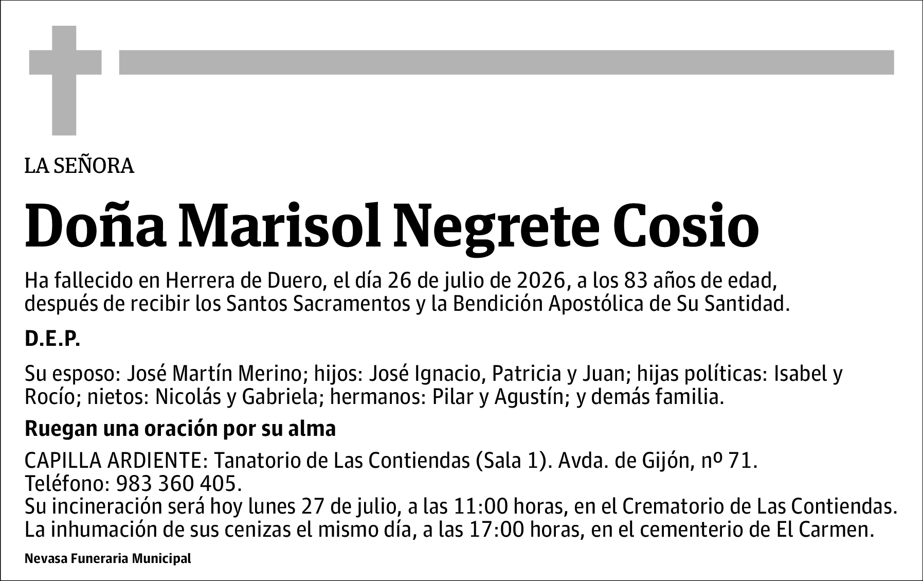 Marisol Negrete Cosio