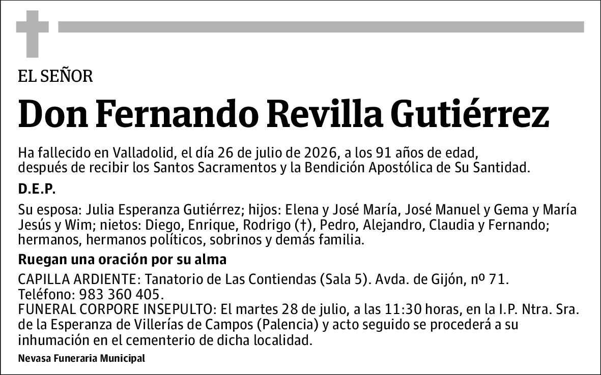 Fernando Revilla Gutiérrez