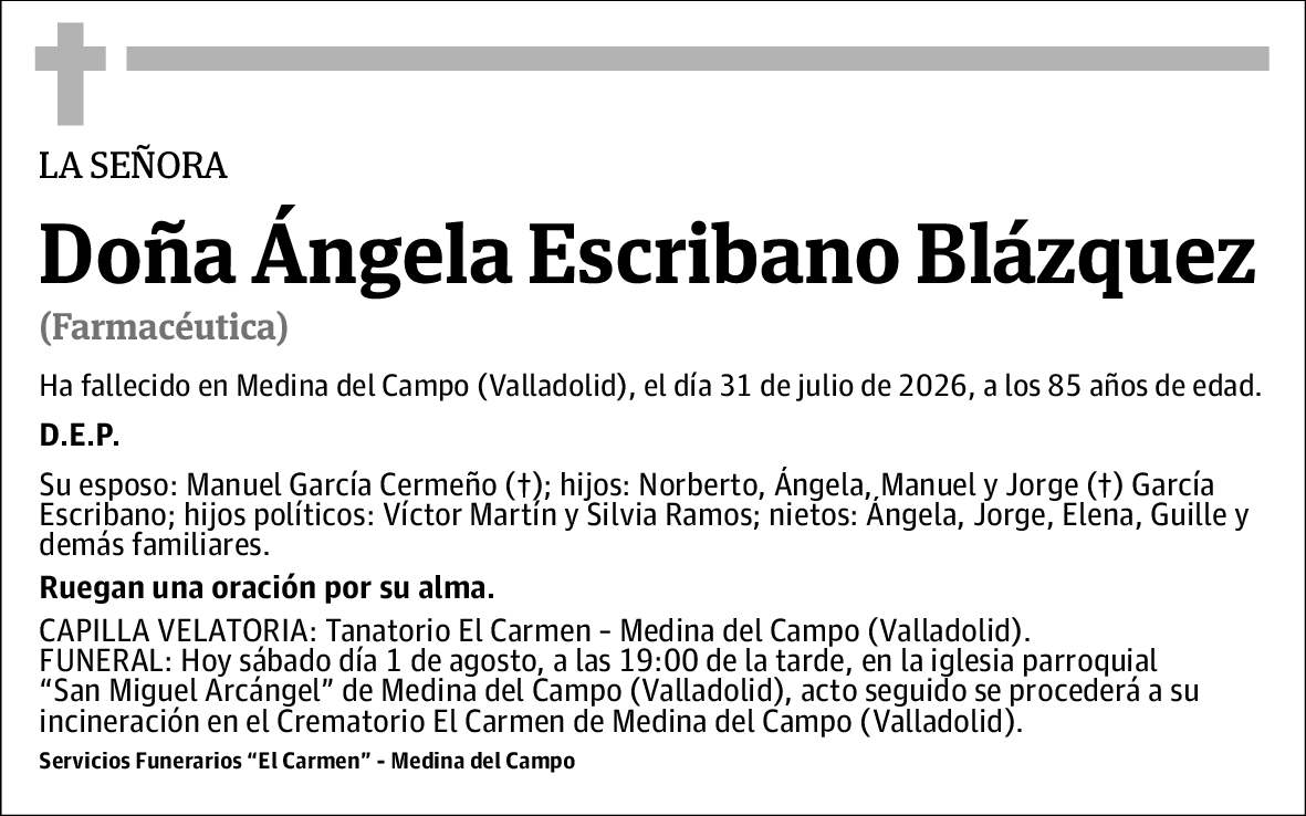 Ángela Escribano Blázquez