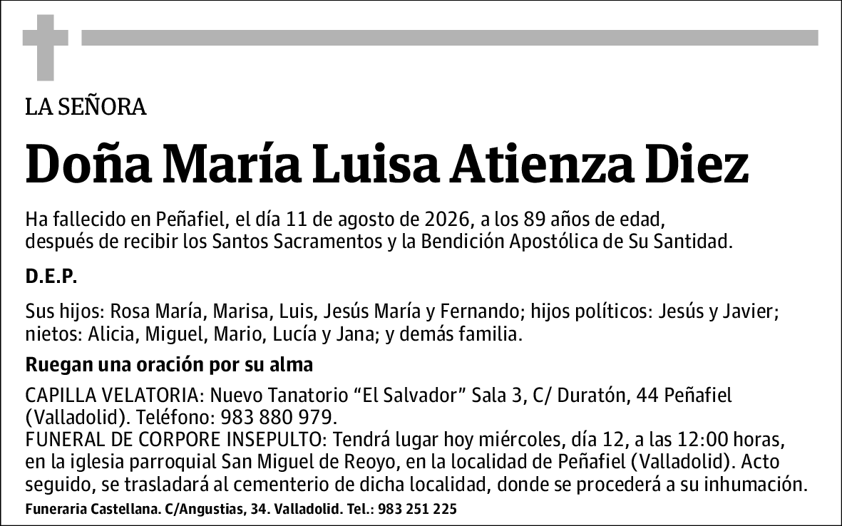 María Luisa Atienza Diez