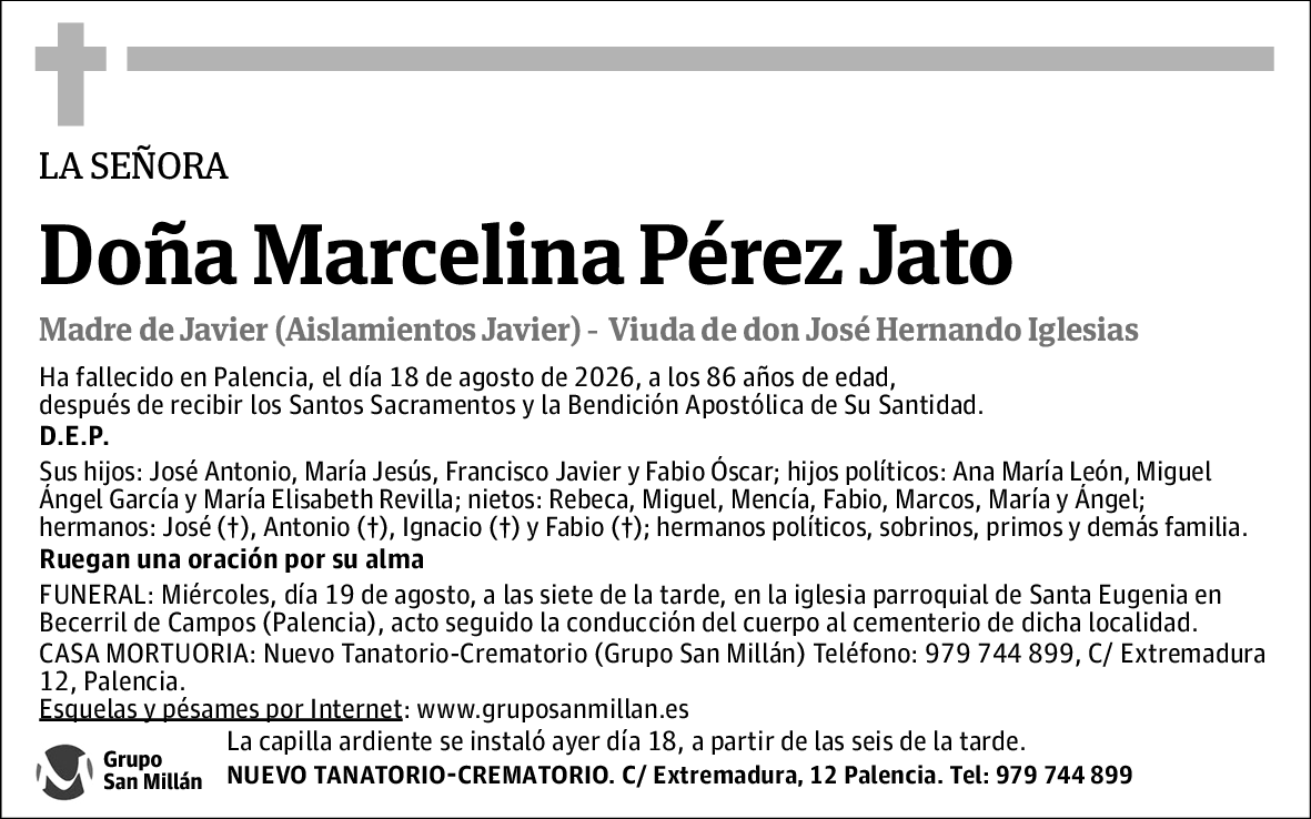 Marcelina Pérez Jato