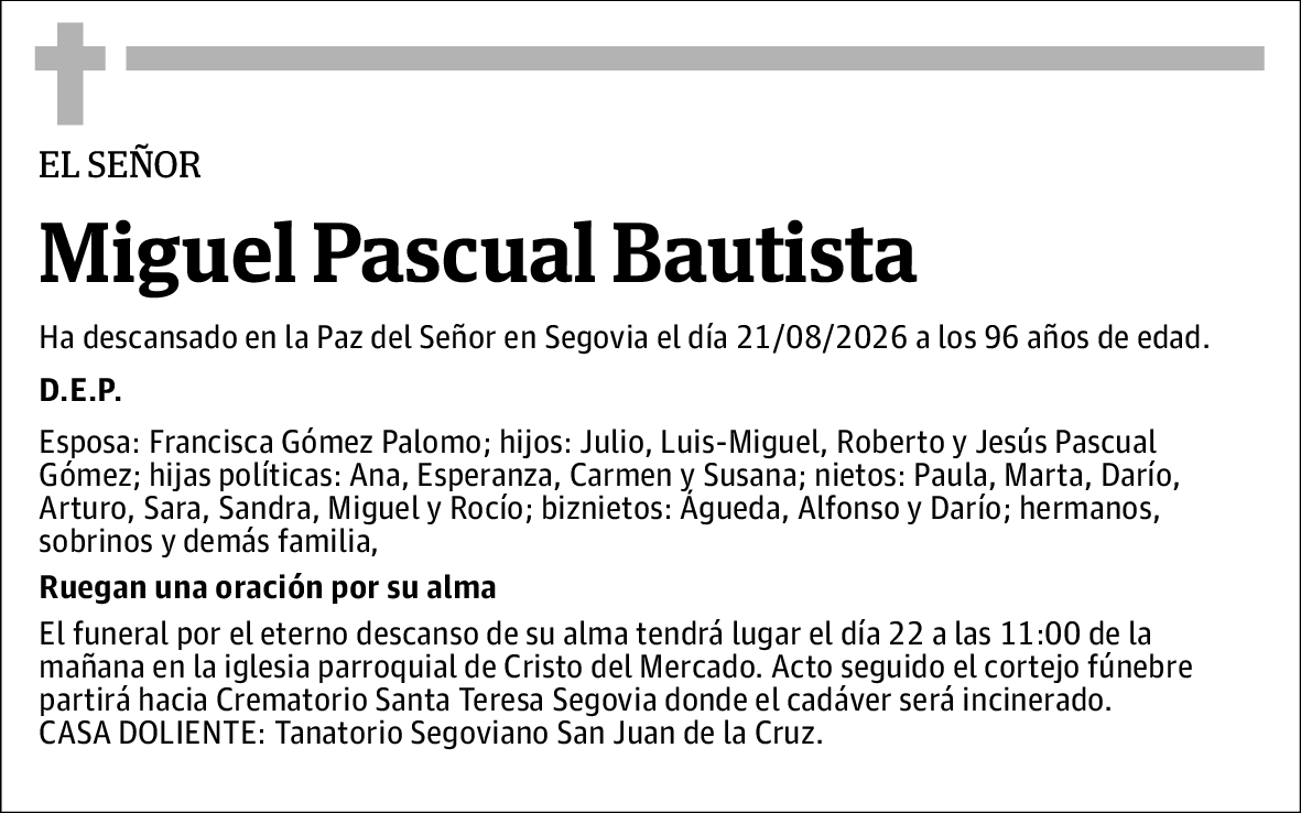Miguel Pascual Bautista