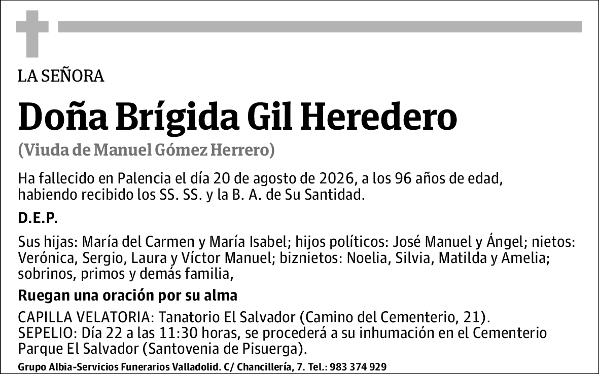 Brígida Gil Herrero