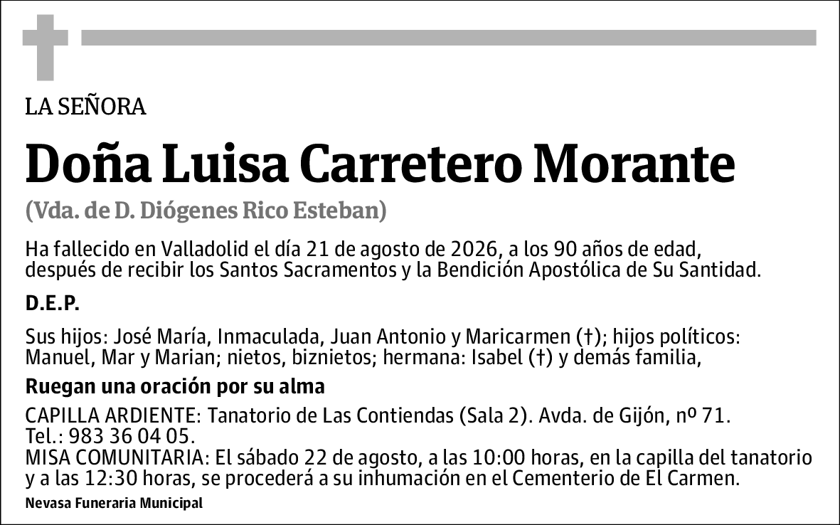 Luisa Carretero Morante