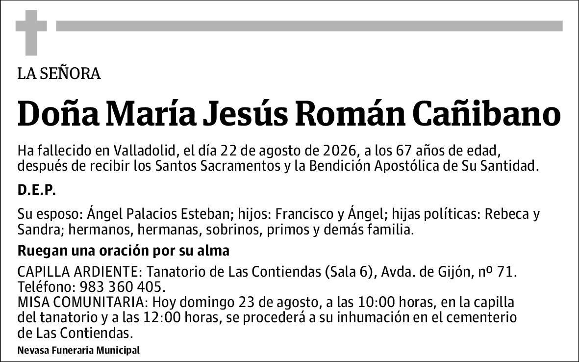 María Jesús Román Cañibano