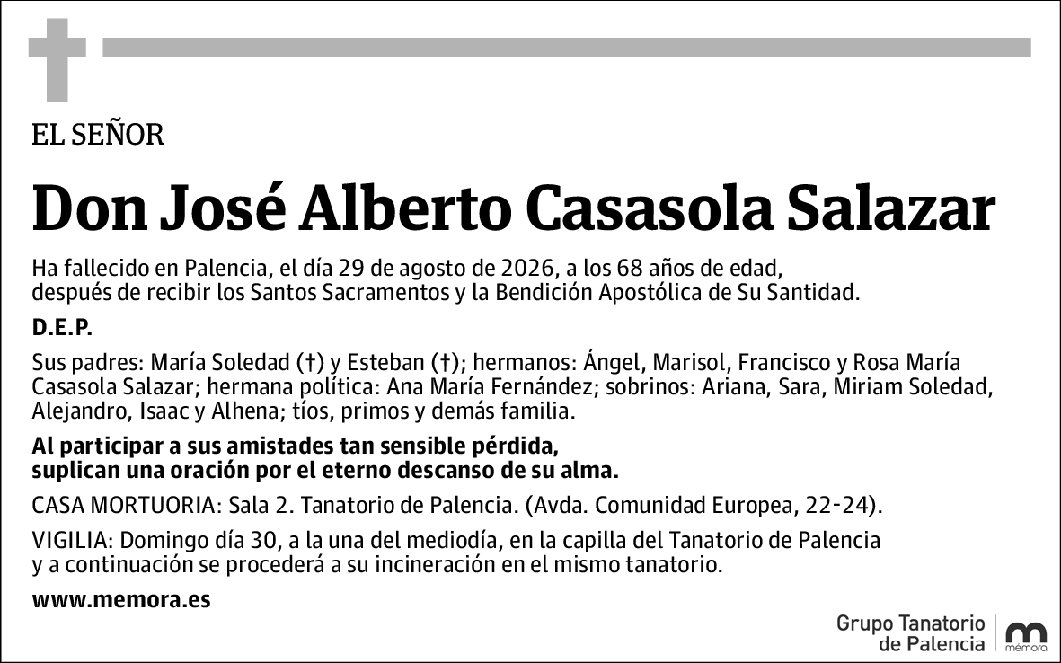 José Alberto Casasola Salazar