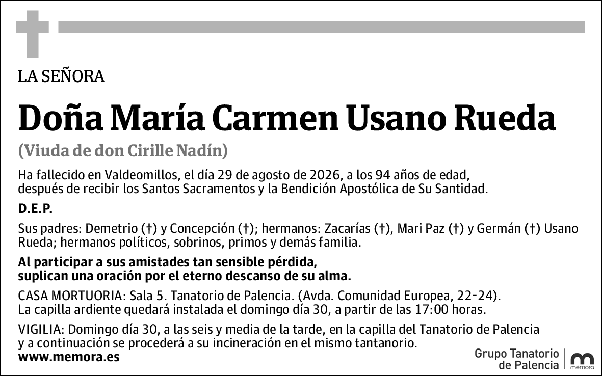 María Carmen Usano Rueda