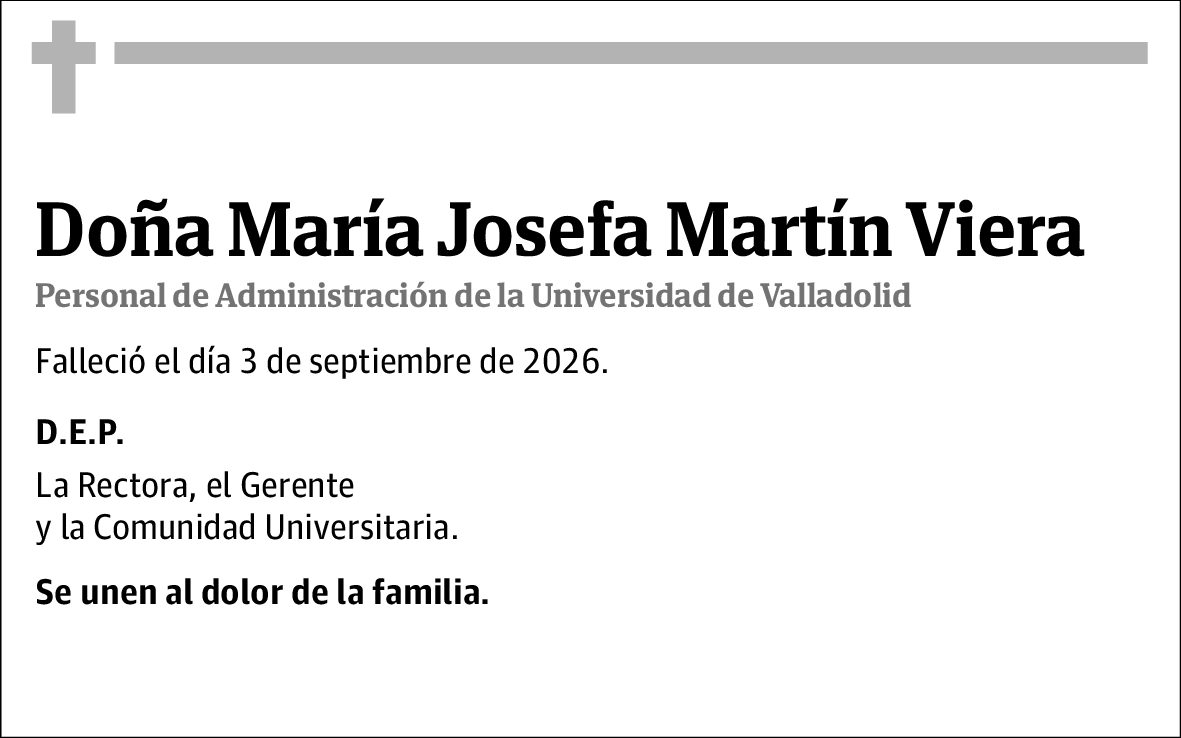 María Josefa Martín Viera
