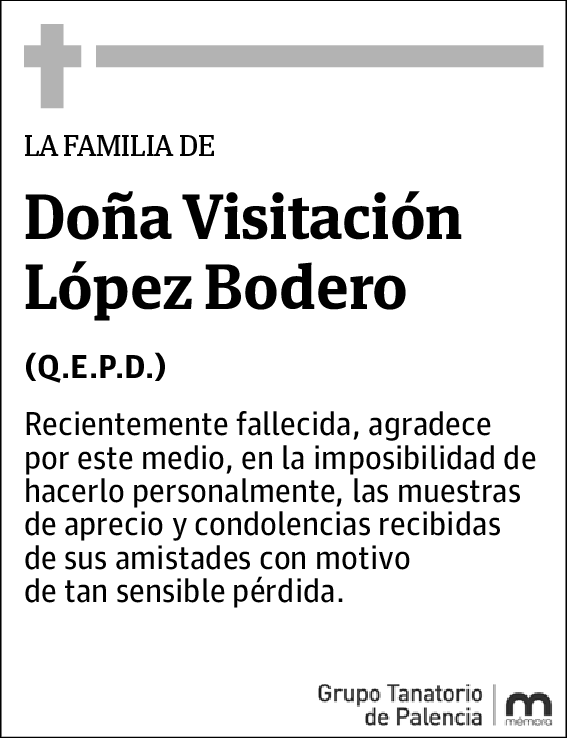 Visitación López Bodero