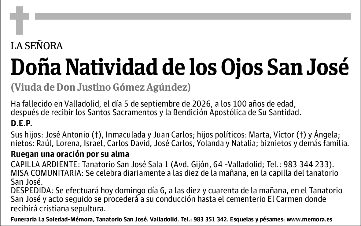 Natividad de los Ojos San José