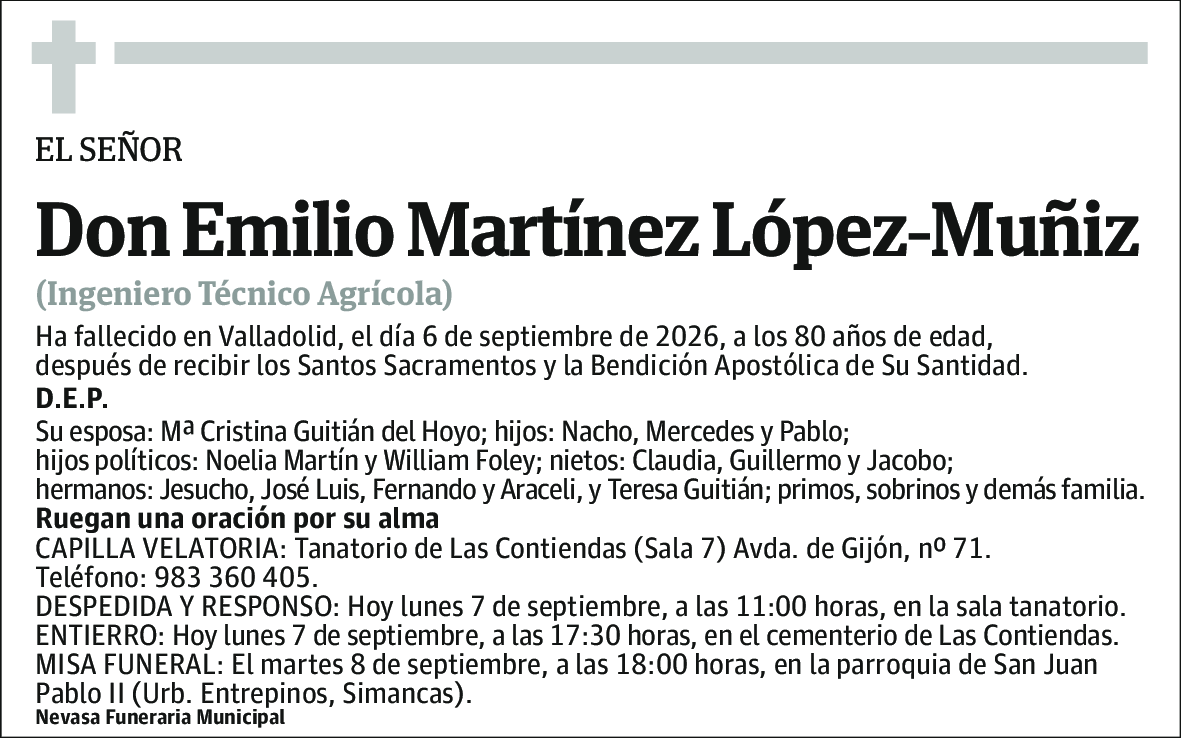 Emilio Martínez López-muñiz