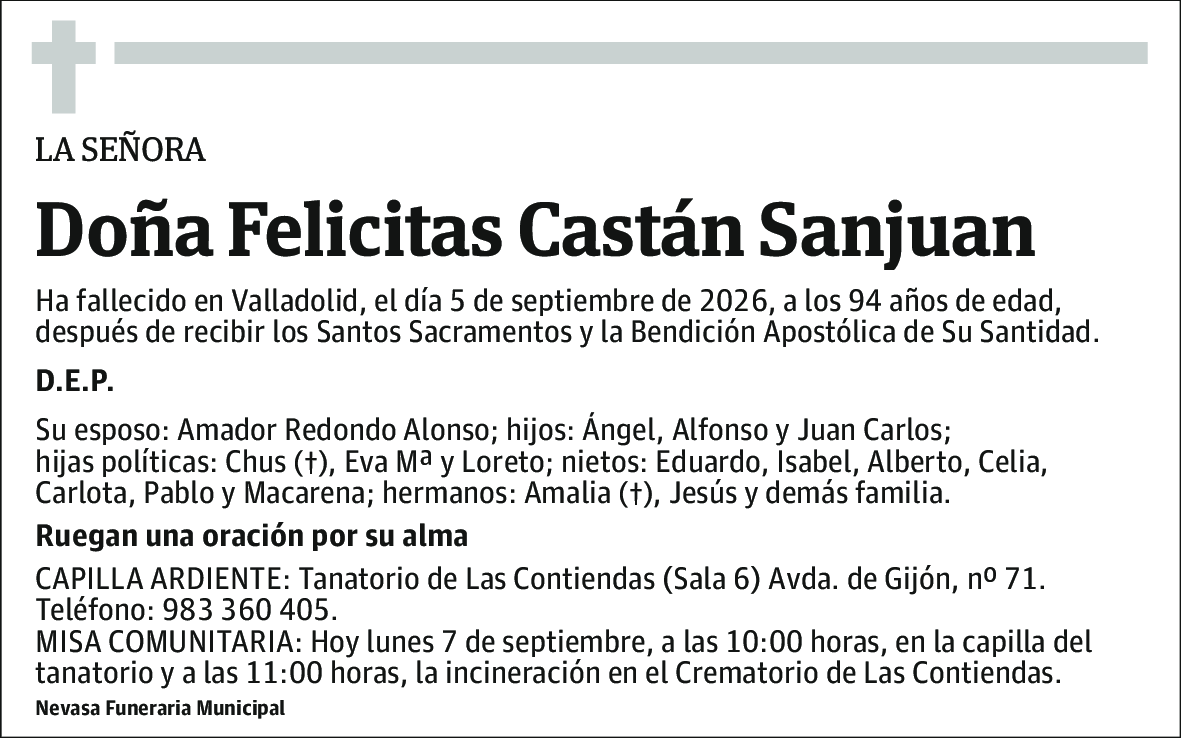 Felicitas Castán Sanjuan