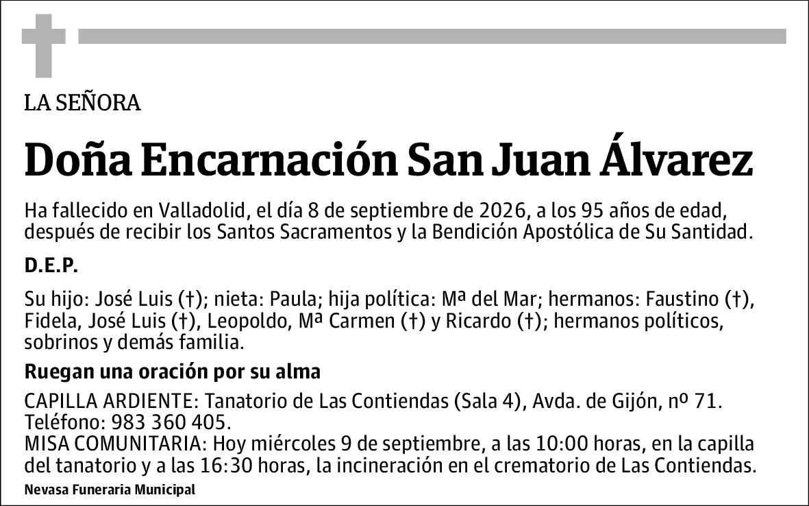 Encarnación San Juan Álvarez