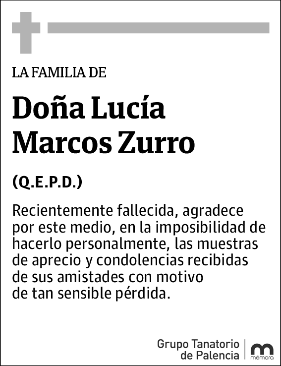 Lucía Marcos Zurro