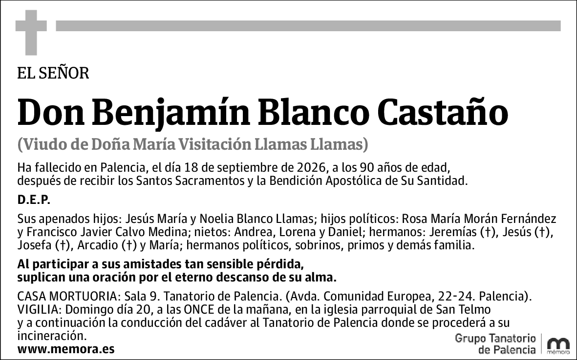 Benjamín Blanco Castaño