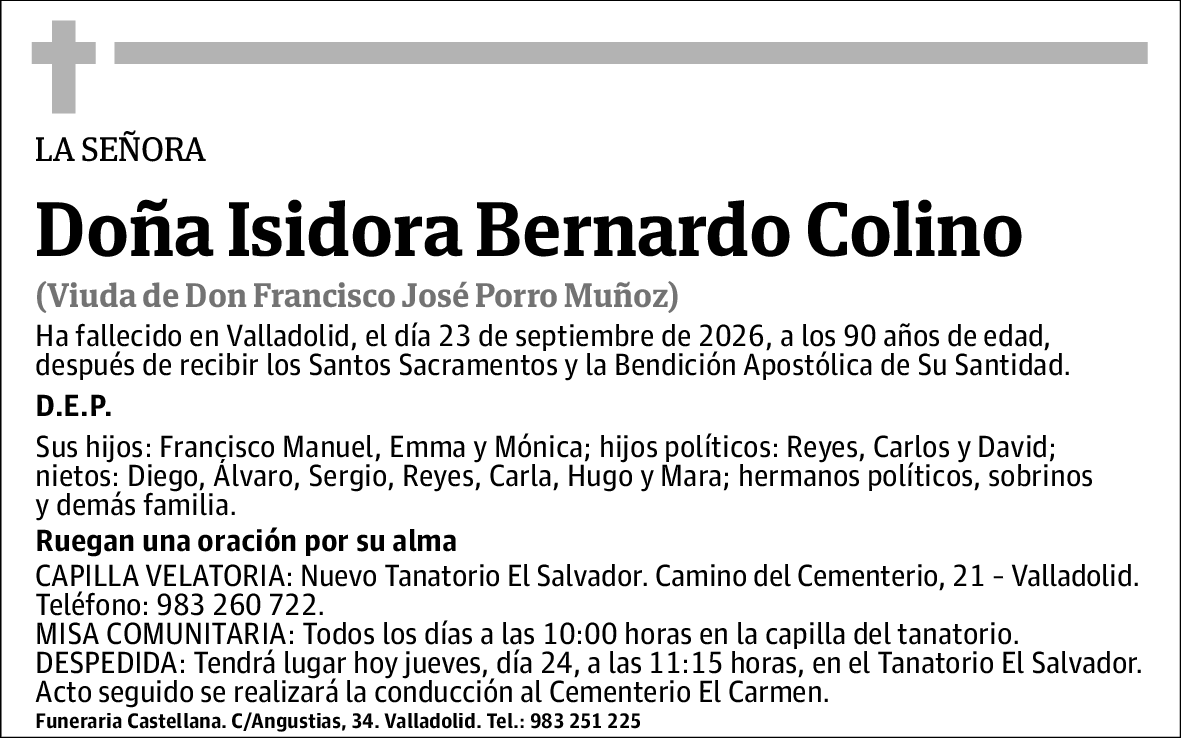 Isidora Bernardo Colino