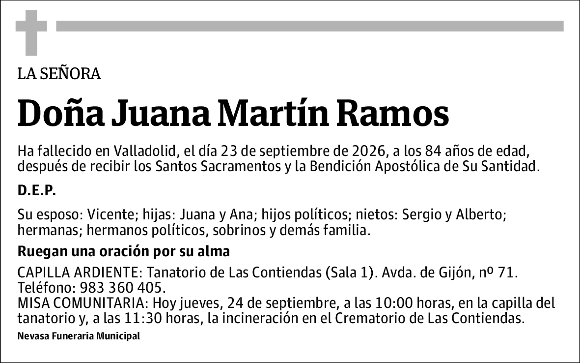 Juana Martín Ramos