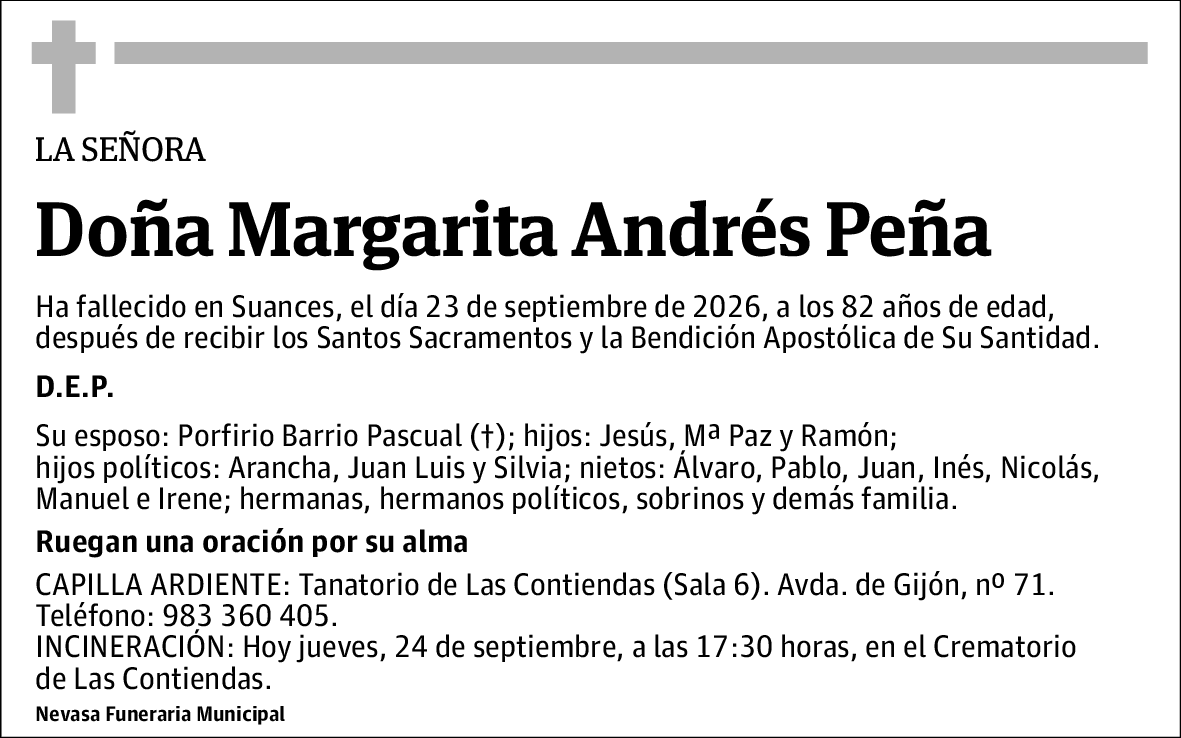 Margarita Andrés Peña