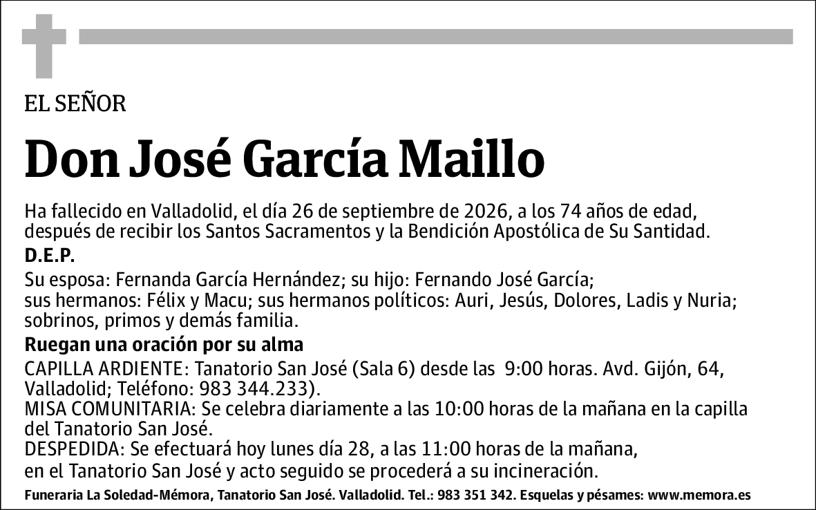 José García Maillo