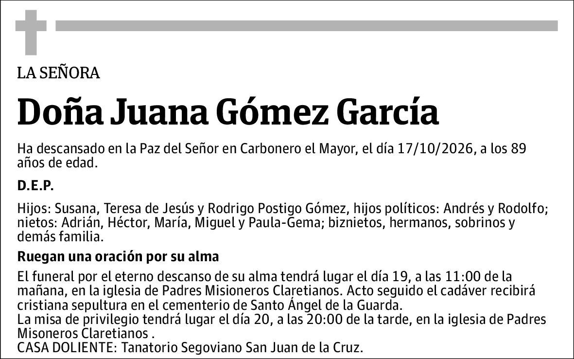Juana Gómez García