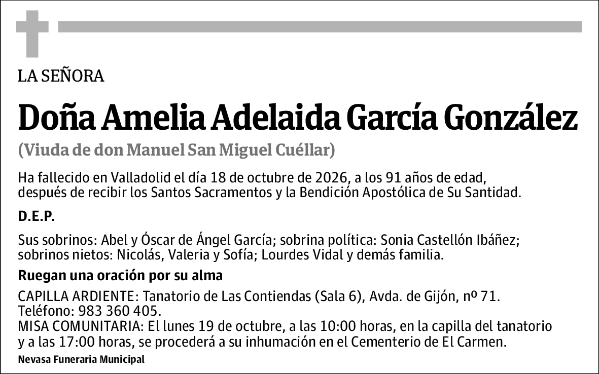 Amelia Adelaida García González