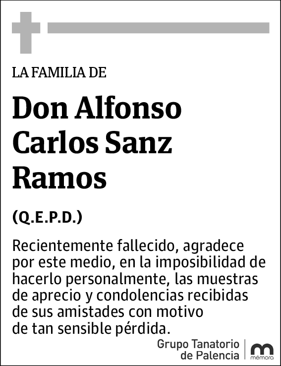 Alfonso Carlos Sanz Ramos
