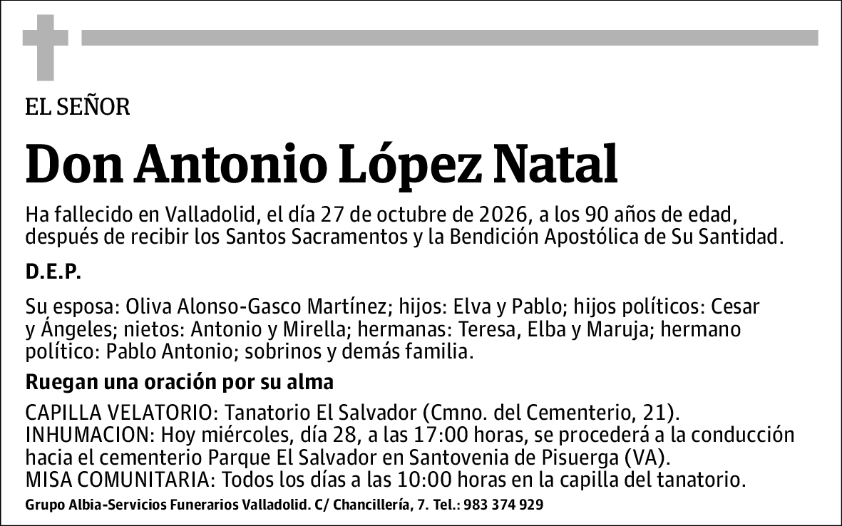 Antonio López Natal