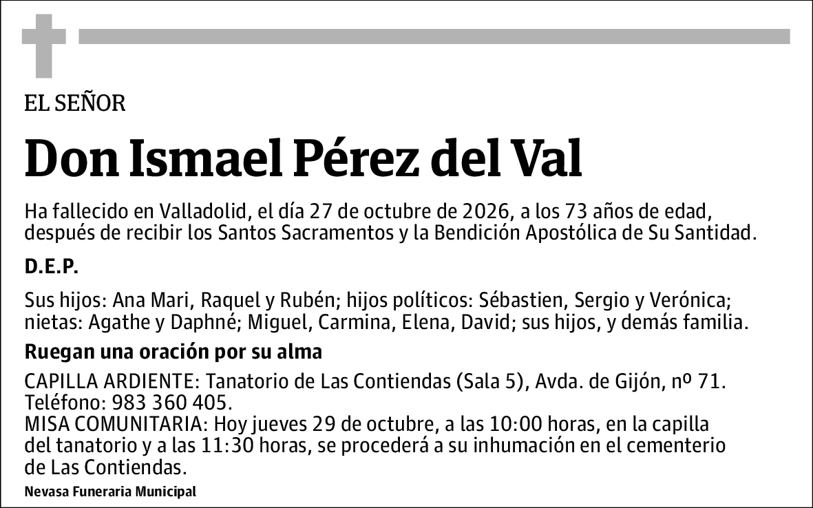 Ismael Pérez del Val