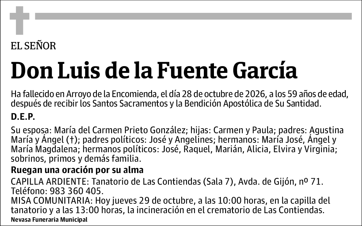 Luis de la Fuente García
