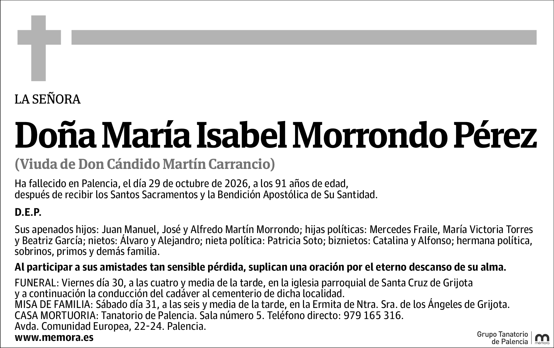 María Isabel Morrondo Pérez