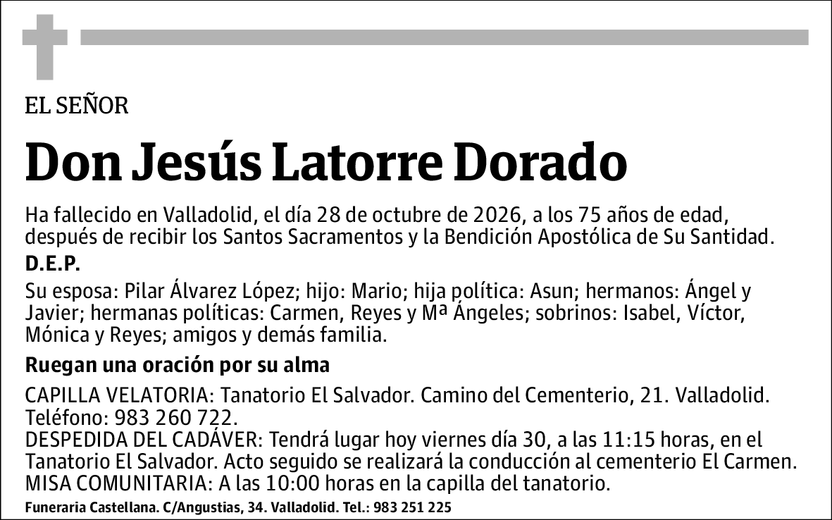 Jesús Latorre Dorado