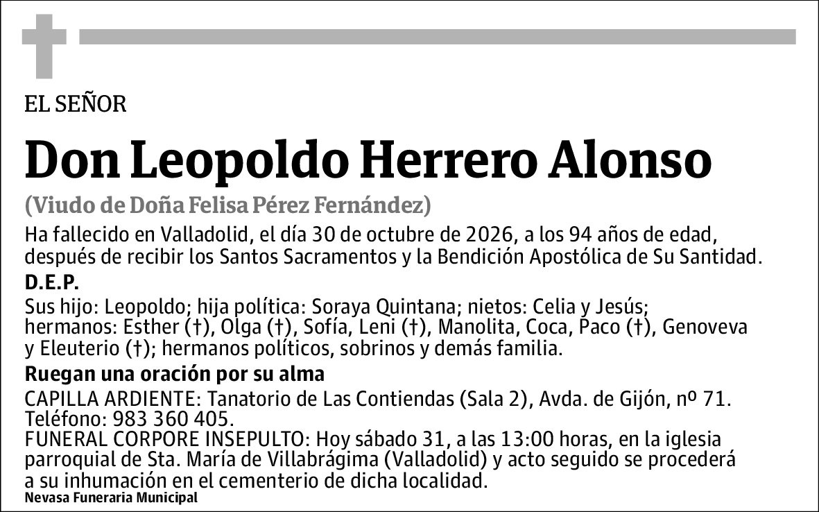 Leopoldo Herrero Alonso