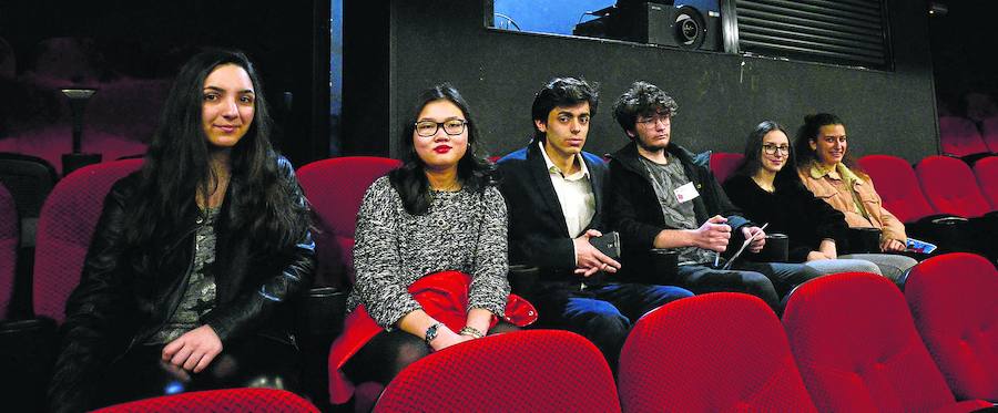 Jurado Joven de la Muestra Internacional de Cine de Palencia. /El Norte