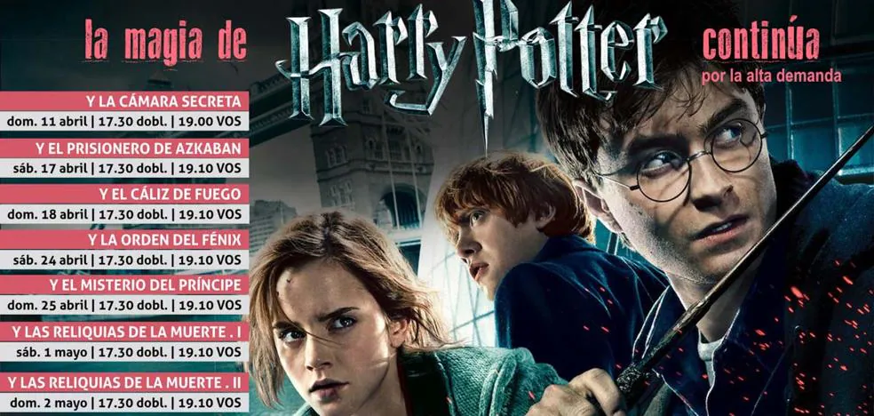 Los Cines Del Centro Comercial El Tormes Vuelven A Proyectar Las Peliculas De Harry Potter El Norte De Castilla