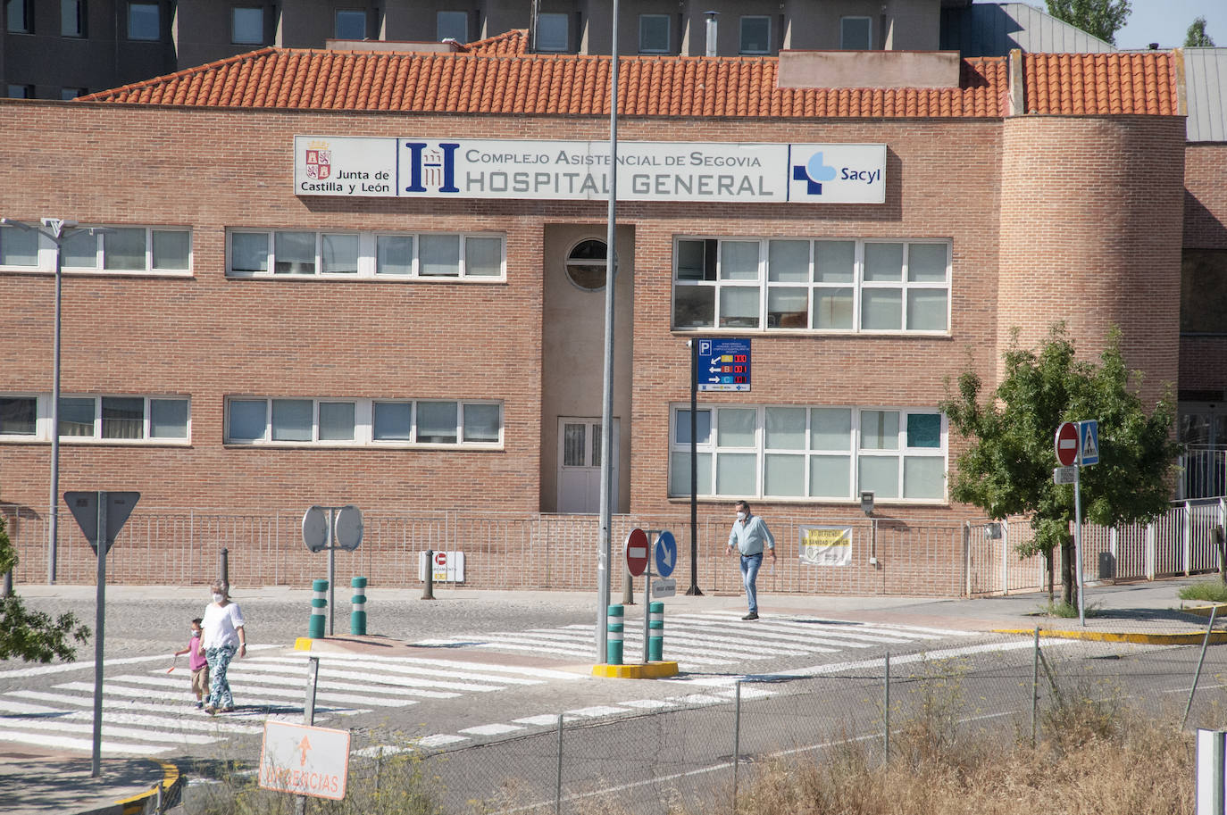 El hospital de Segovia alcanza la treintena de pacientes con covid por